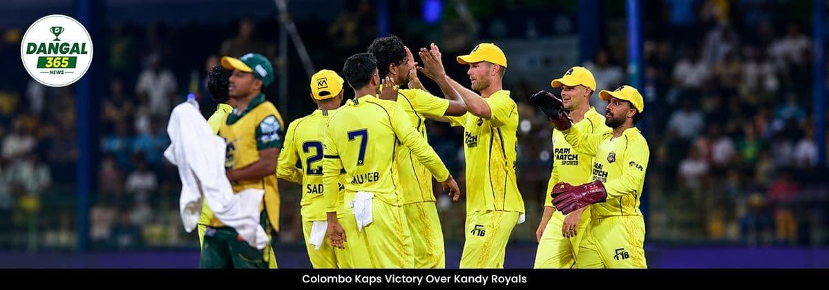 Last-Over Drama in Colombo: Janith Liyanage’s Cool Fifty Drives Colombo Kaps to Thrilling Chase Victory Over Kandy Royals