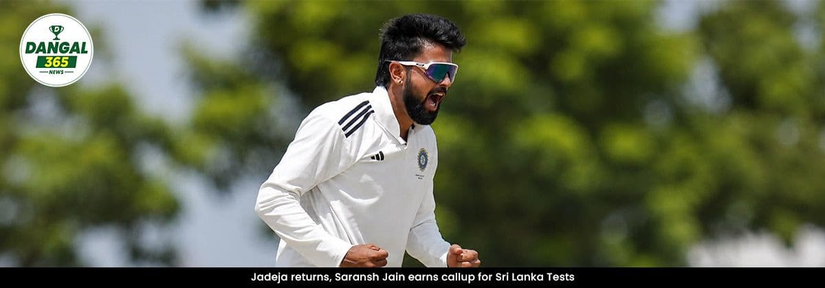 Late-Career Breakthrough: Inside Saransh Jain’s Maiden Test Call-Up for Sri Lanka
