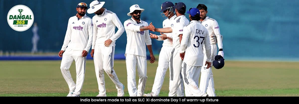 Spin Trio Shines as India Fights Back on Day One in Colombo